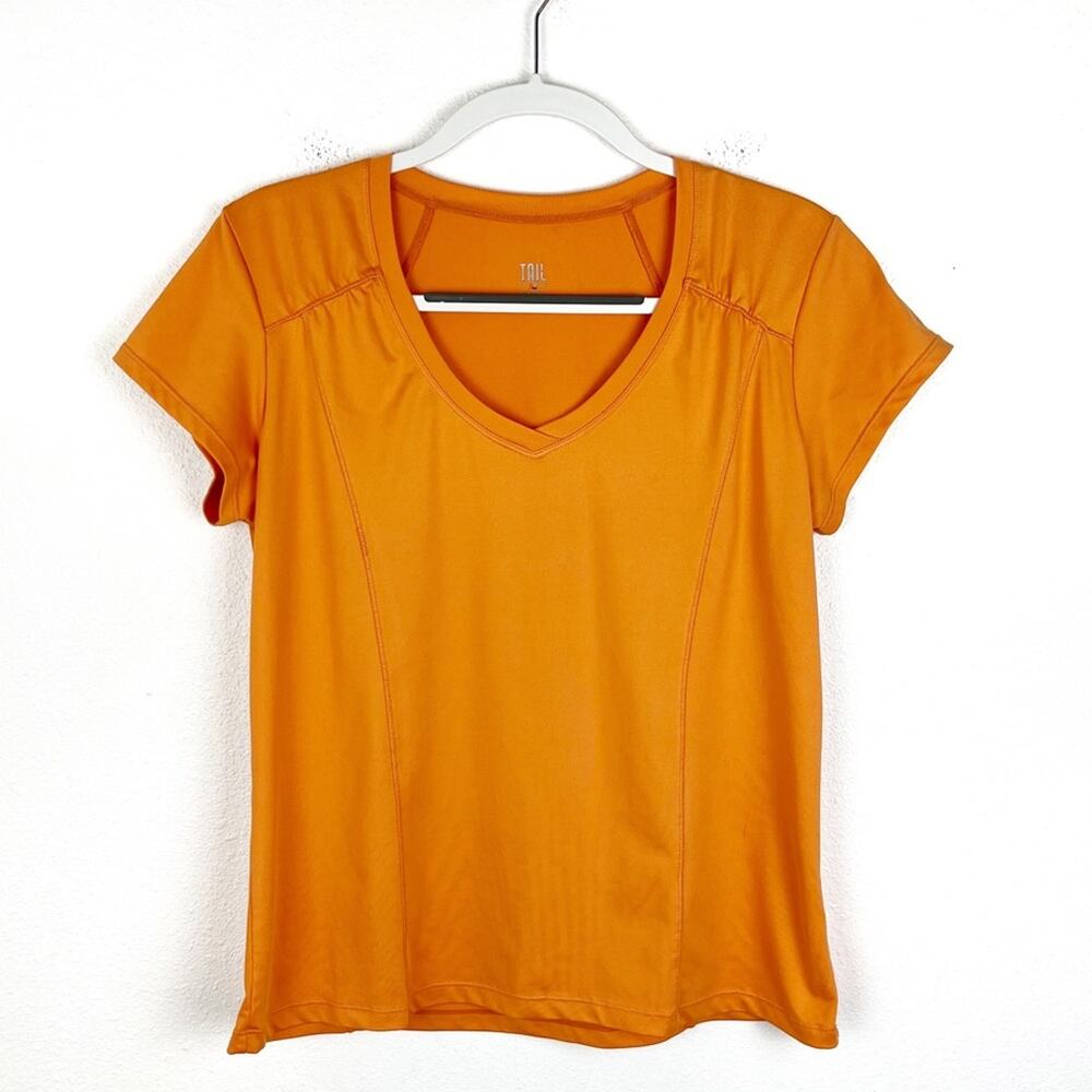 Tail Womens Top Shirt Orange Medium